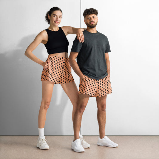 All-Over Print Unisex Athletic Shorts | Lightning