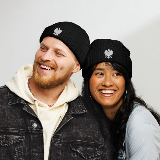 Polish Eagle WHITE | Fisherman beanie