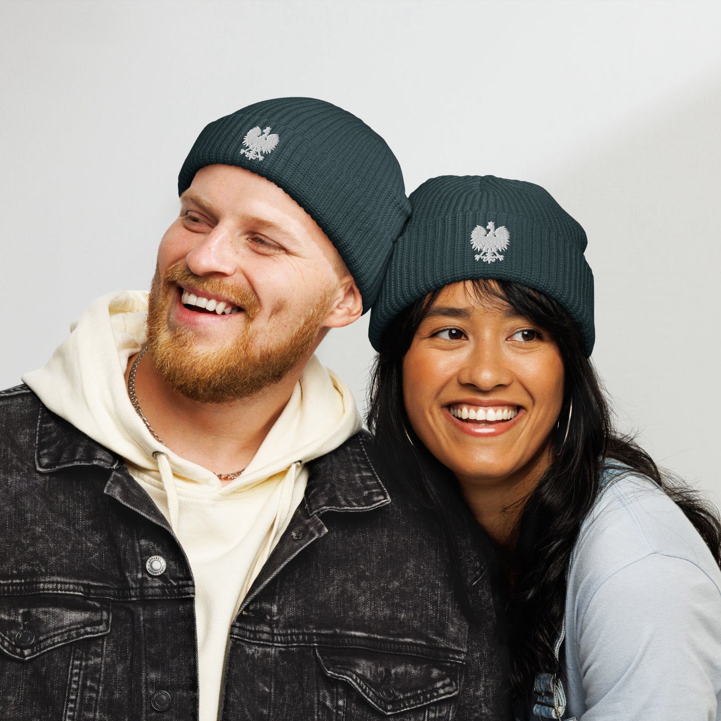 Polish Eagle WHITE | Fisherman beanie