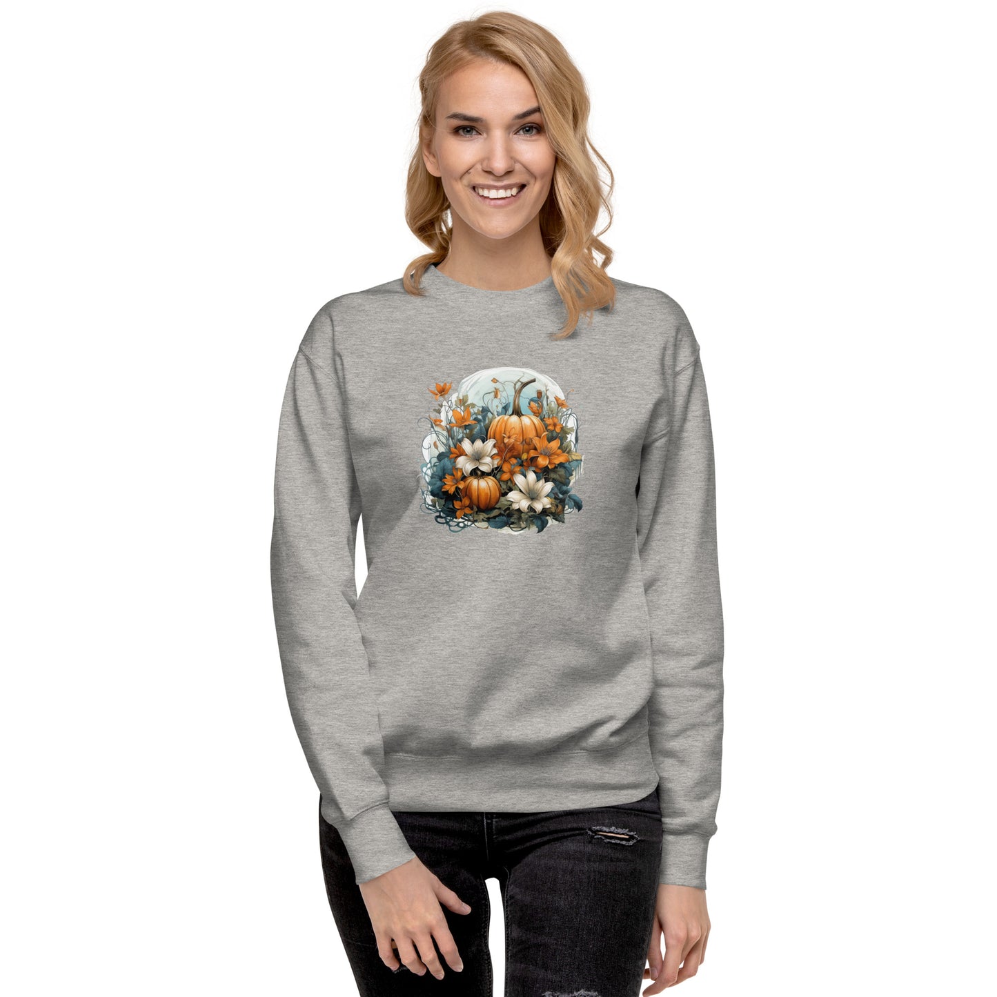 Pumpkin Patch | Unisex Premium Crewneck Sweatshirt