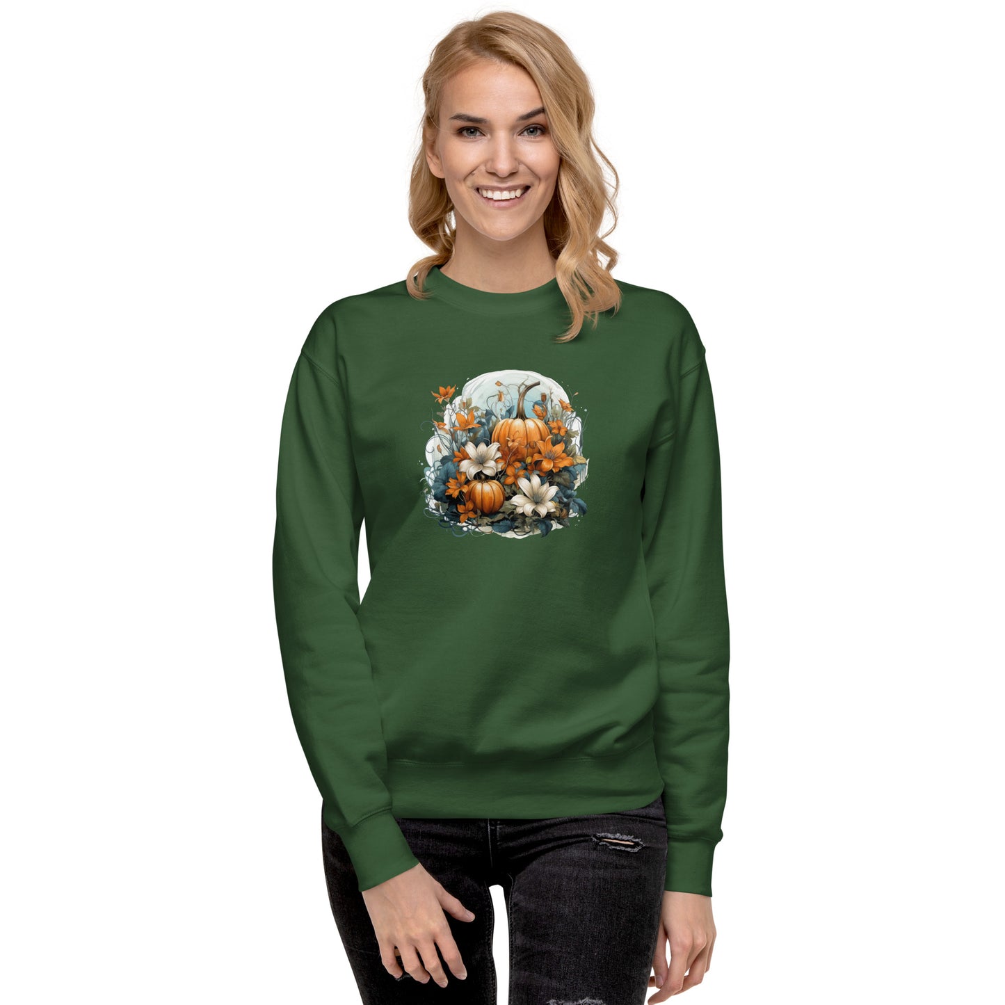 Pumpkin Patch | Unisex Premium Crewneck Sweatshirt