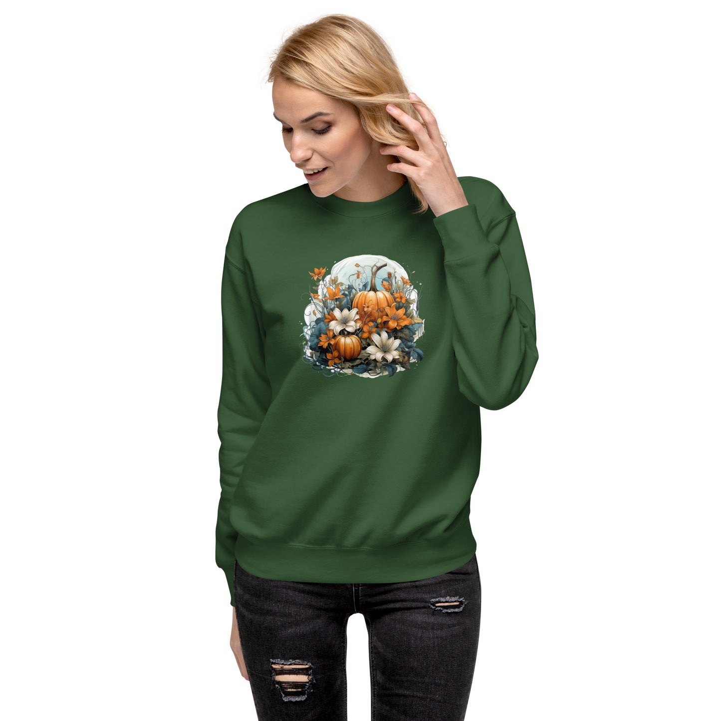 Pumpkin Patch | Unisex Premium Crewneck Sweatshirt